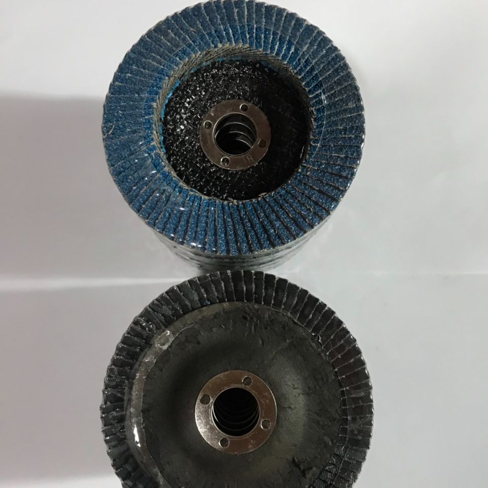 Nhám xếp nắp lưới 75 - đĩa nhám xếp chuyên mài inox sắt thép nhám dày