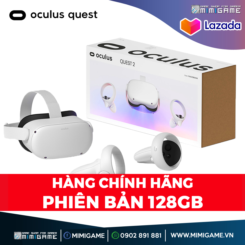 Kính thực tế ảo vr oculus quest 2 128gb