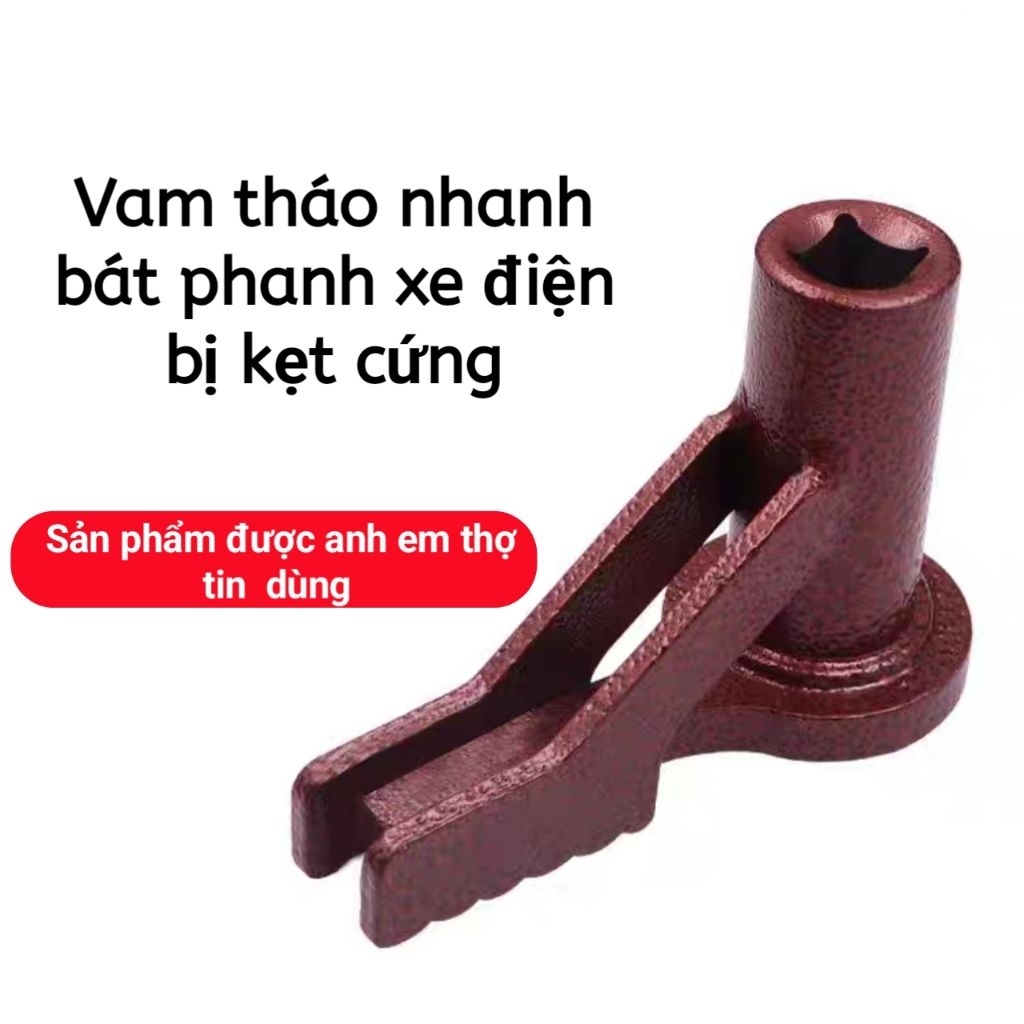 VAM THÁO BÁT PHANH XE ĐIỆN BỊ KẸT CỨNG - Sản phẩm hộ trợ nhanh