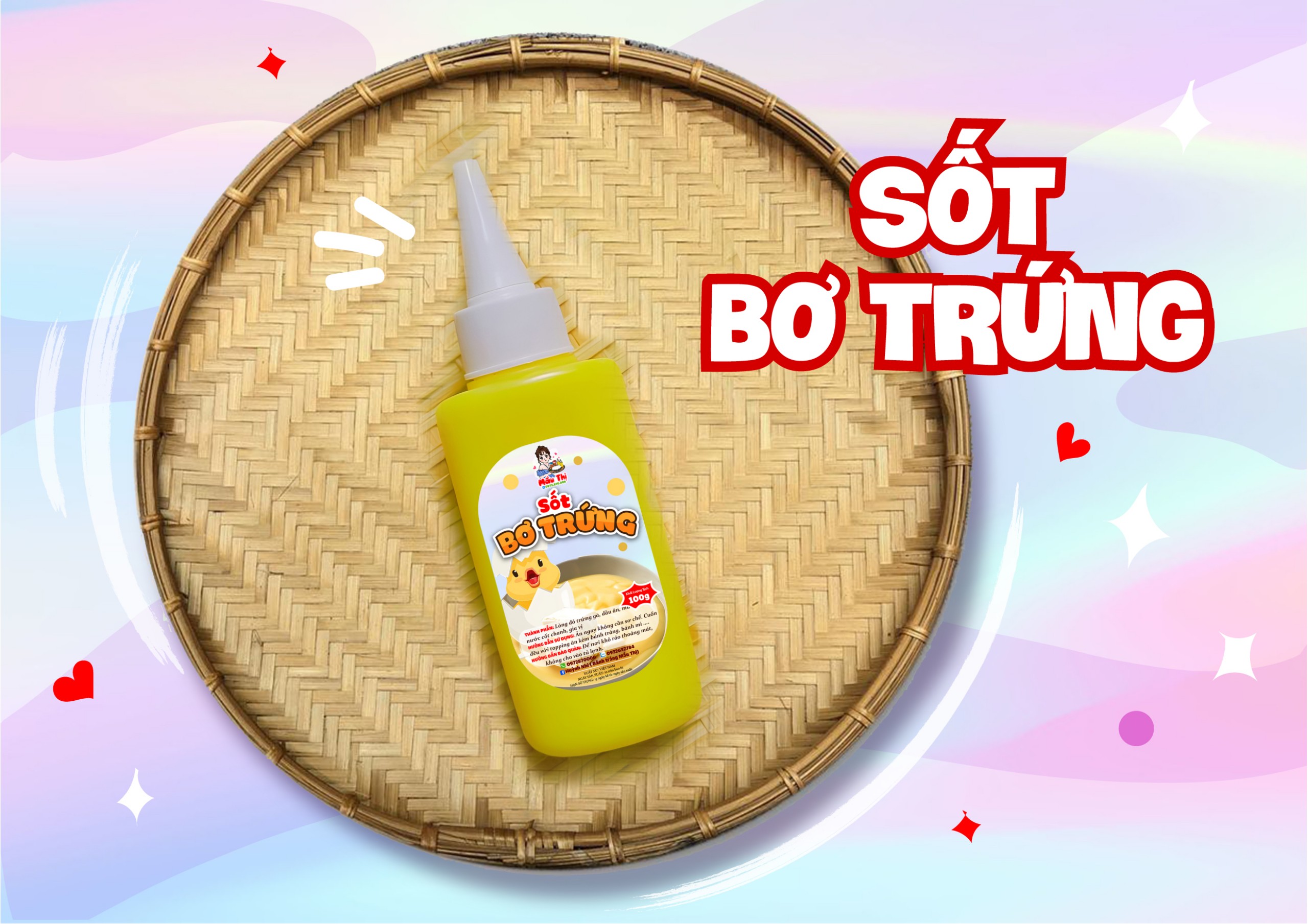 500g bơ hột gà