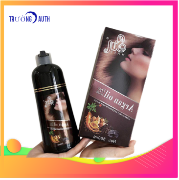 Dầu gội Phủ Bạc Nhân Sâm Sin Hair màu NÂU- Phục hồi tóc - tốt cho da đầu - chiết xuất từ thiên nhiên shop trường auth