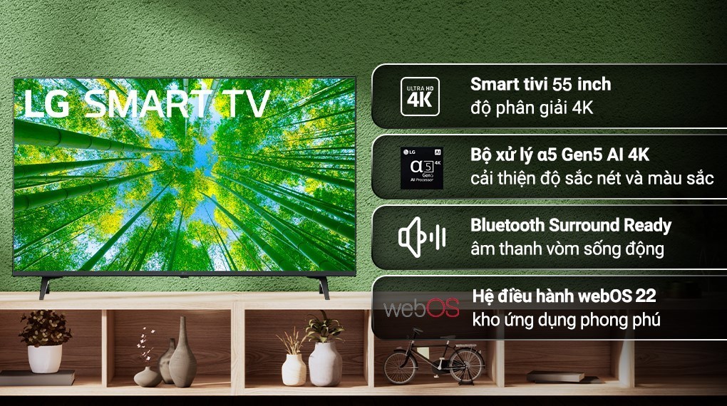 Smart Tivi LG 4K 43 inch Model 43UM7400PTA - 43UM7300PTA