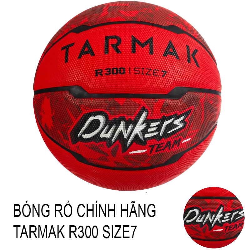 [ Shop đồ thể thao ] Bóng rổ NBA Bóng Rổ TARMAK - Dunkers số  7 , Đạt Chuẩn Thi Đấu NBA Quốc Tế, Tặng 1 Kim Bơm & Túi Lưới cao cấp