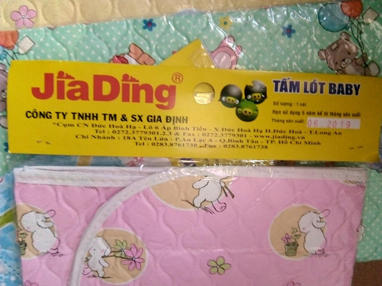 Combo 2 Tấm lót chống thấm cho bé JiaDing Baby kích thướt 70x100cm