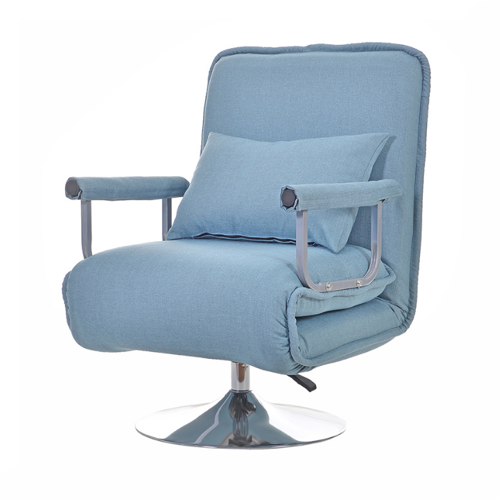 Ghế sofa giường, ghế sofa, giường sofa cao cấp xoay 360 độ, bọt biển dày, mật độ đàn hồi cao và hấp thụ lực tốt (tặng gối)