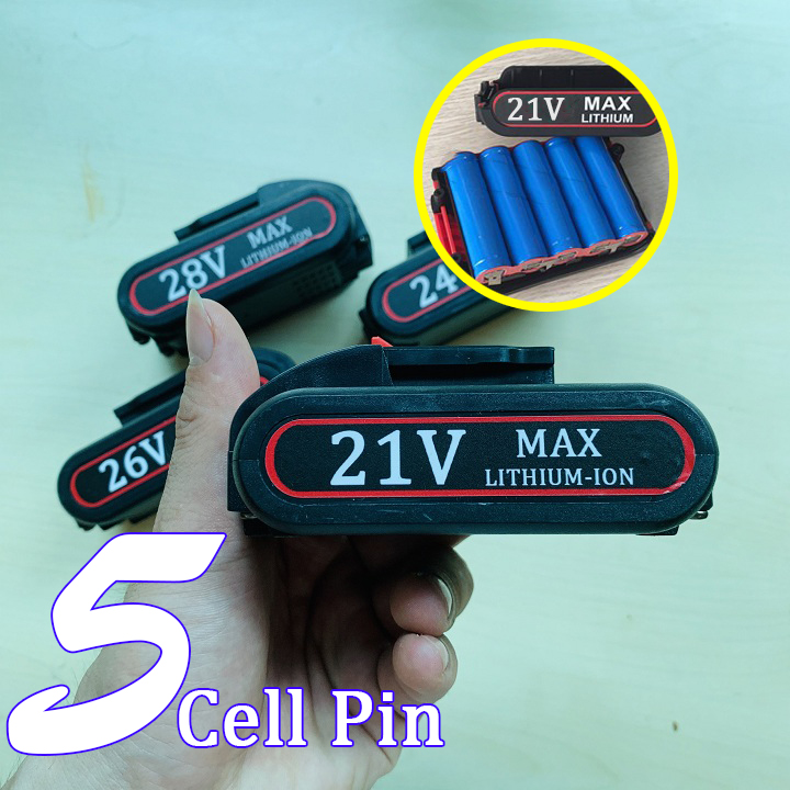 Pin máy khoan pin 5 Cell cao cấp