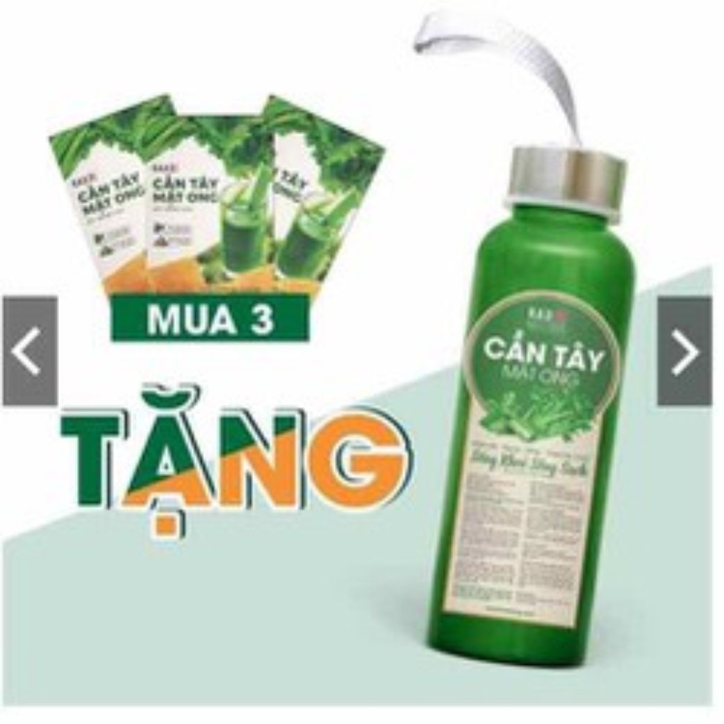 Combo 3 hộp cần tây mật ong mẫu mới