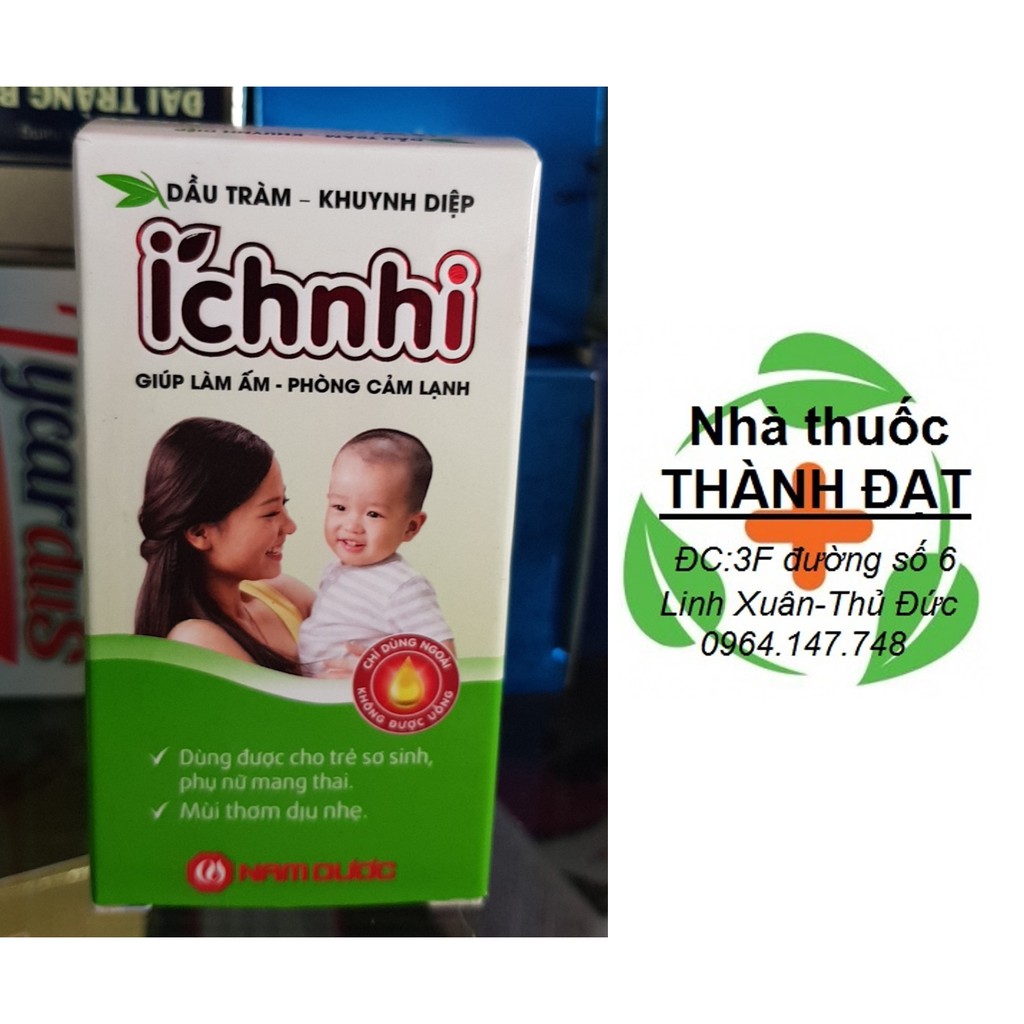Dầu tràm khuynh diệp ích nhi chai 30ml
