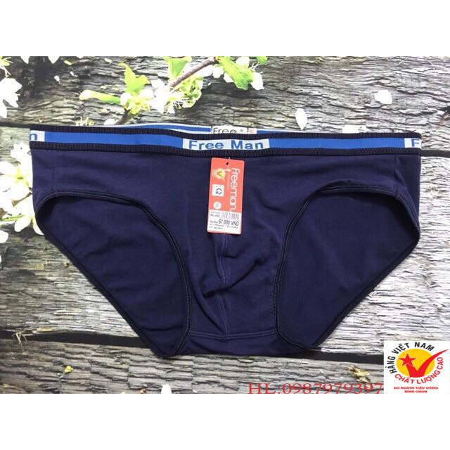 Quần lót nam freeman, size 3xl- ms: 6032cotton 4 chiều