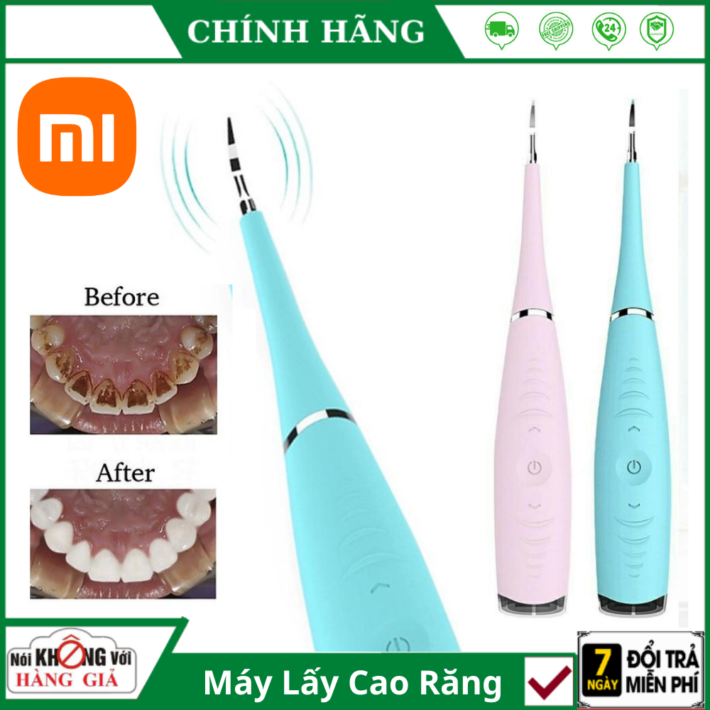 (Bảo hành 24 tháng) Máy Lấy Cao Răng Tại Nhà Mini - Sạc pin với 3 Chế Độ Rung Loại Sạch Mảng Bám - Cao Răng - Vết Ố Cứng Đầu Nhất - máy cạo vôi răng tại nhà , máy cạo vôi răng xiaomi