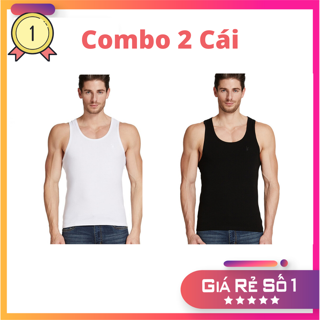Combo 2 Áo thun 3 lỗ nam thể thao body co giãn cao cấp