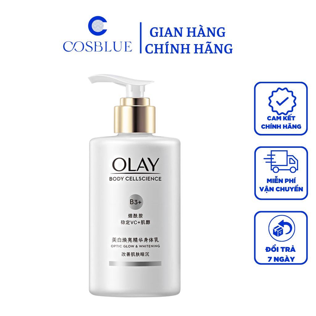 Sữa Dưỡng Thể Olay B3 Retinol 210nl - Olay Bright Ultra Whitening dưỡng trắng toàn thân