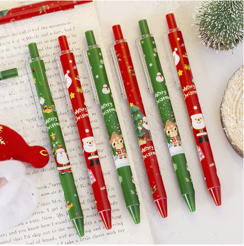 Bút bi bấm noel, giáng sinh