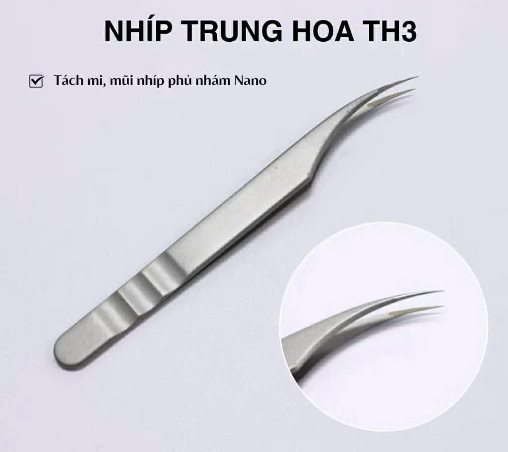 Nhíp tách trung hoa dùng tách mi nhẹ nhàng