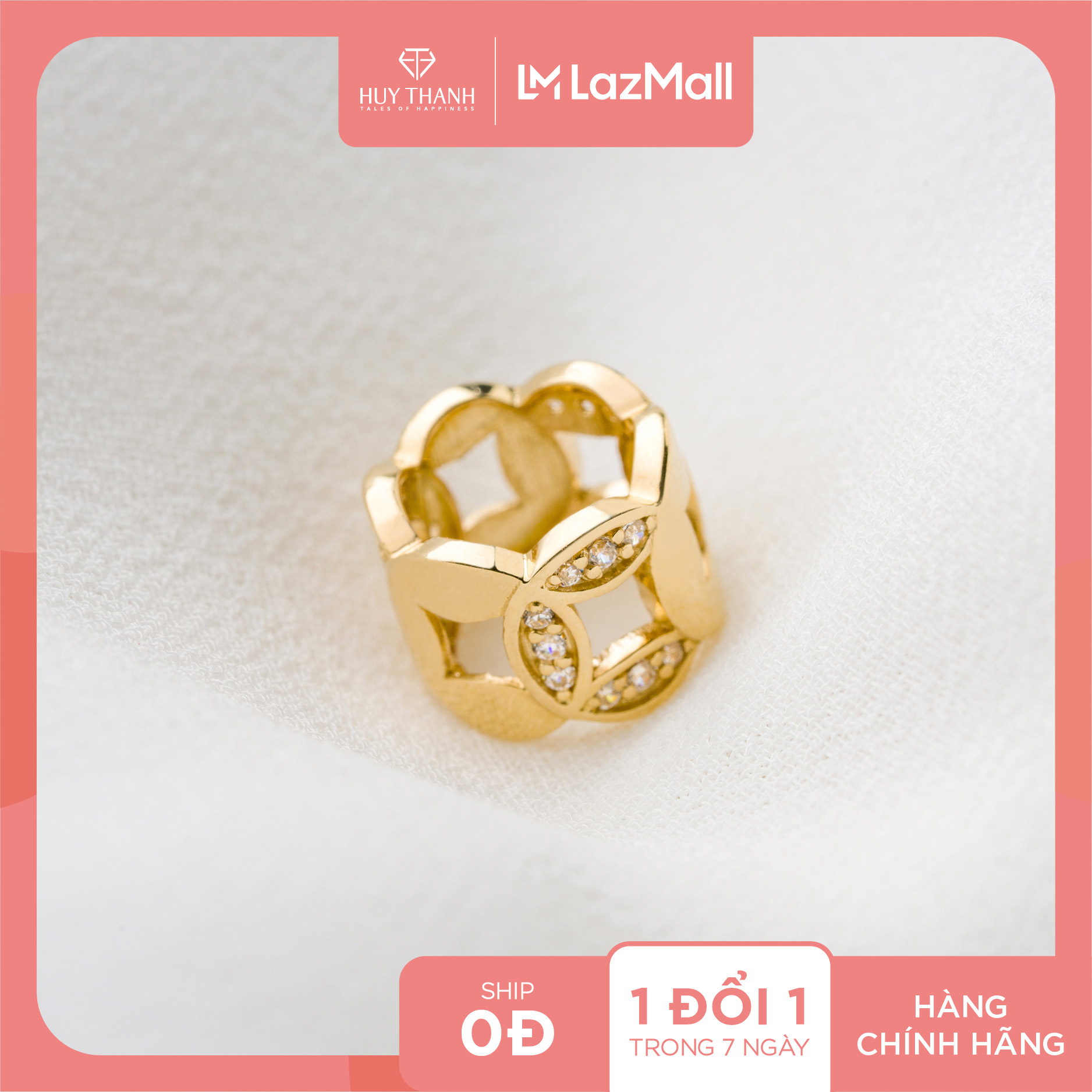 Mặt dây kim lộc phát mdkt01 vàng 14k huy thanh jewelry