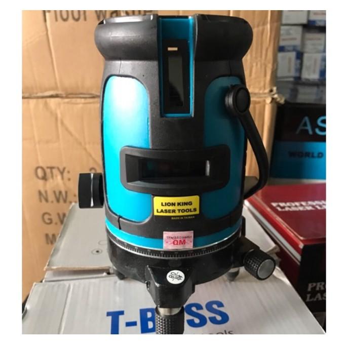 Máy laze xanh rẻ lionking 5 tia (kèm chân)