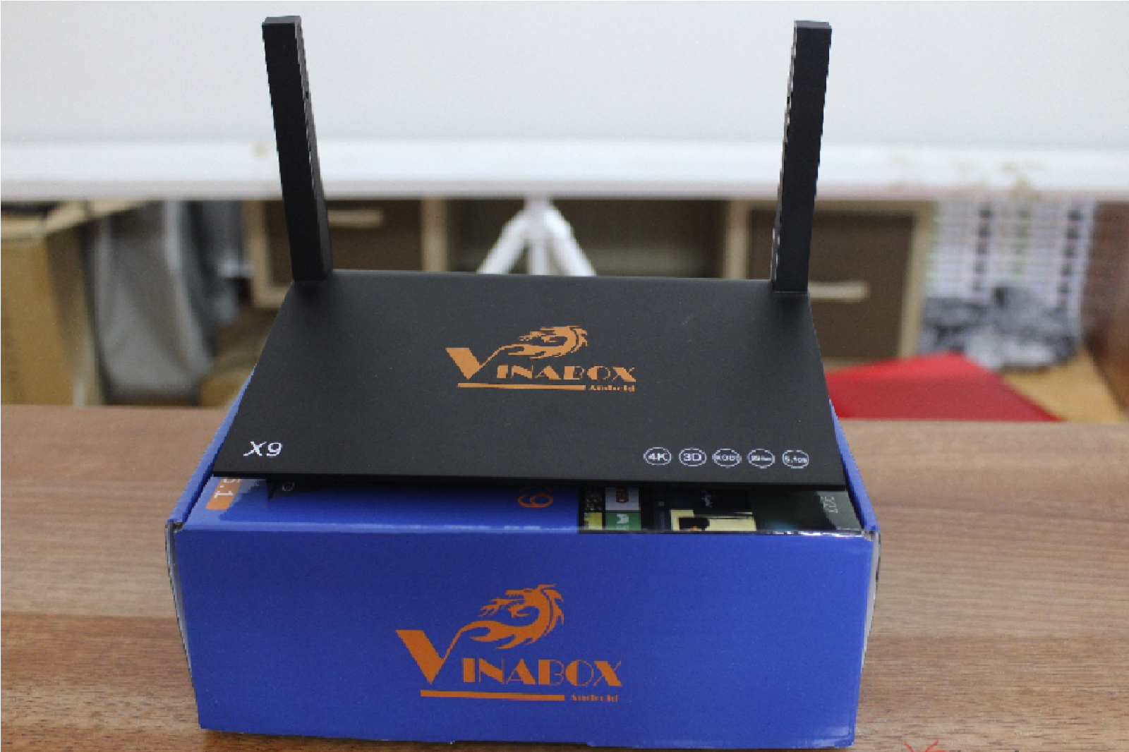 Vinabox x9 – ram 2g android 7.1.2 nougat hỗ trợ google assistant thông minh