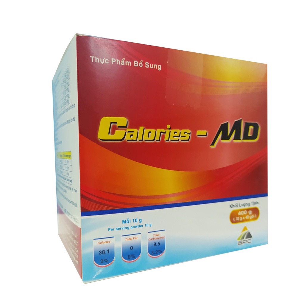 Thực phẩm bổ sung calories – md gói 10g hộp 40 gói