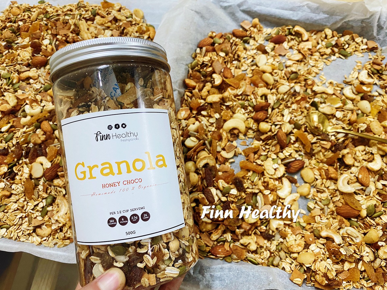 500g GRANOLA Ngũ Cốc hạt dinh dưỡng Giảm Cân Ăn Kiêng