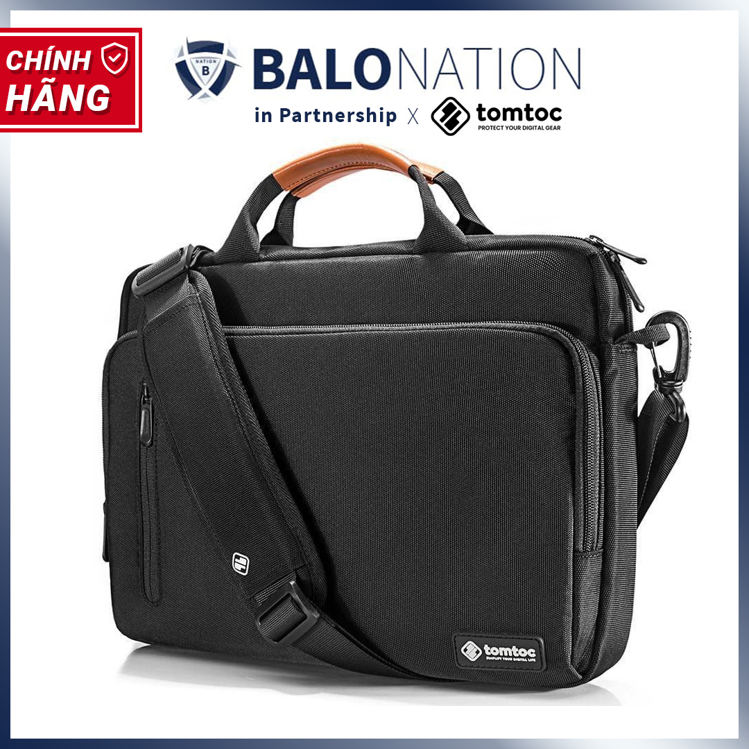 Túi xách laptop / đeo vai tomtoc briefcase premium for 13 14 15 16 inch macbook/pro/surface/ultrabook a50-c01d / a50-e01d