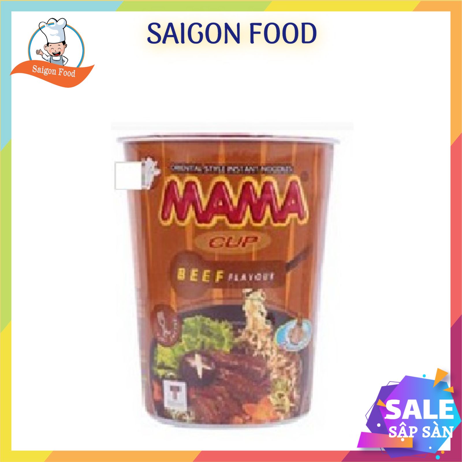 [HCM]1 LY MỲ THÁI LAN MAMA- SAIGON FOOD