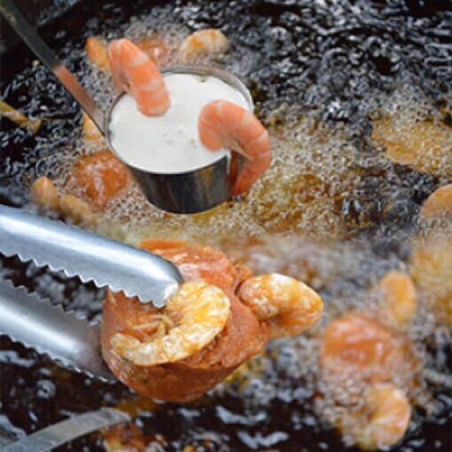 Khuôn chiên bánh cống inox