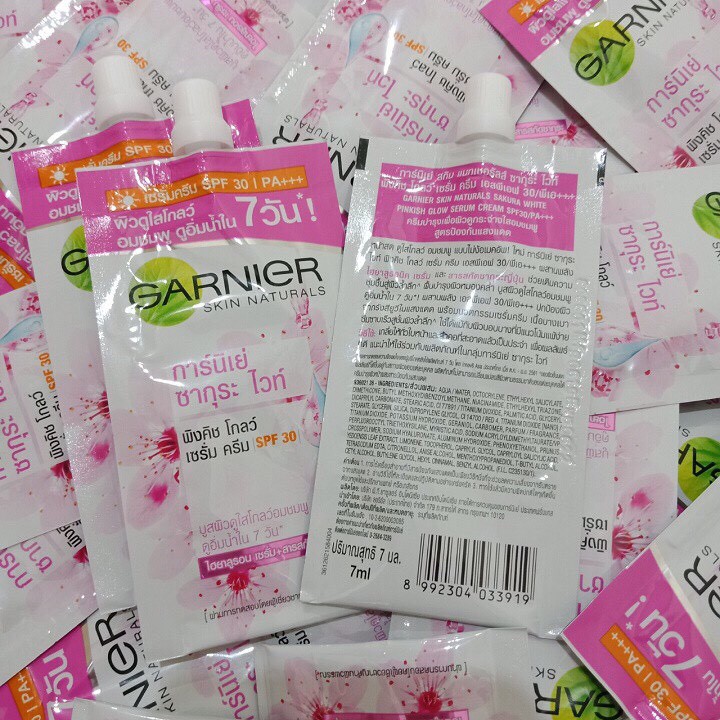 Kem dưỡng da cao cấp Garnier gói 7g, chất lượng đảm bảo an toàn đến sức khỏe người sử dụng, cam kết hàng đúng mô tả