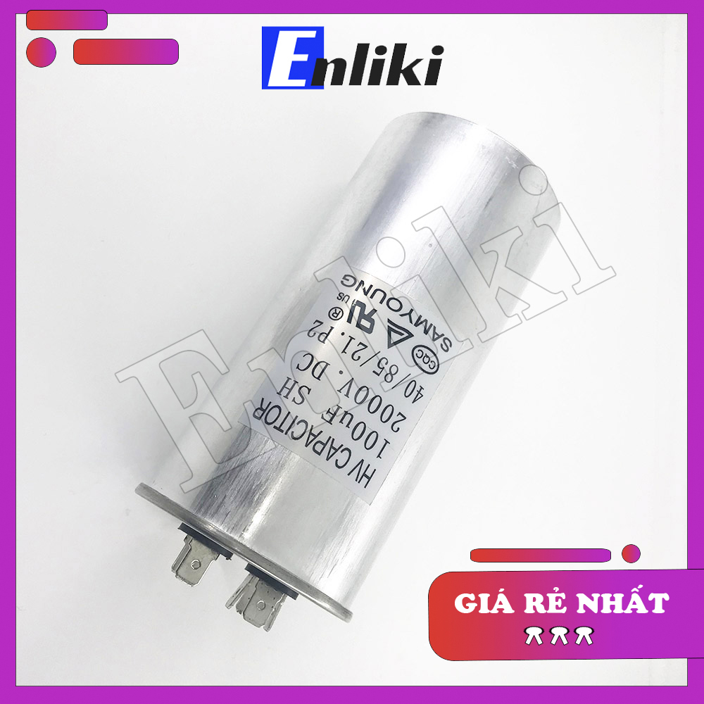Tụ 100uf 2000v samyoung