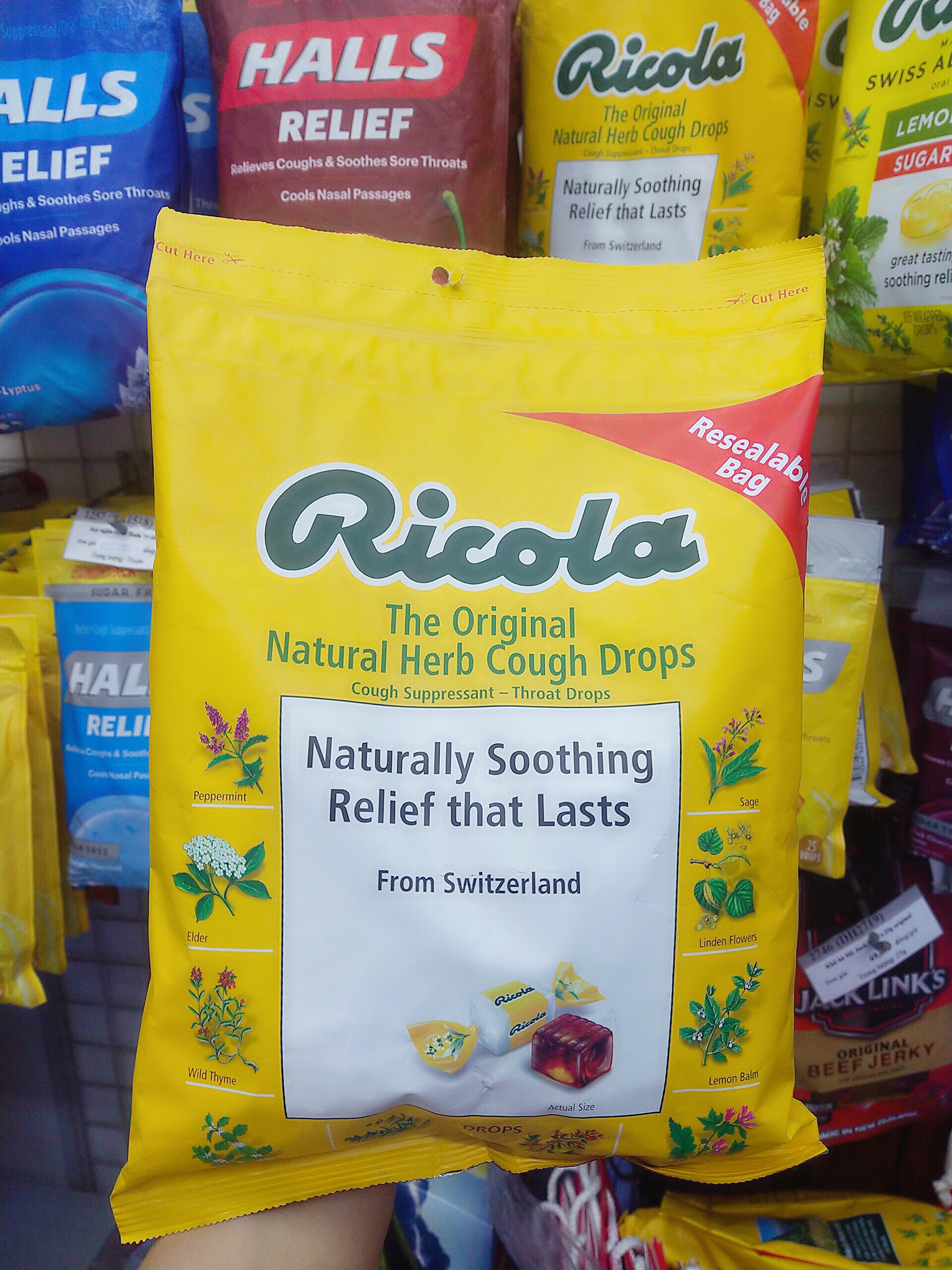 Kẹo ngậm Thảo Mộc Ricola 115 viên