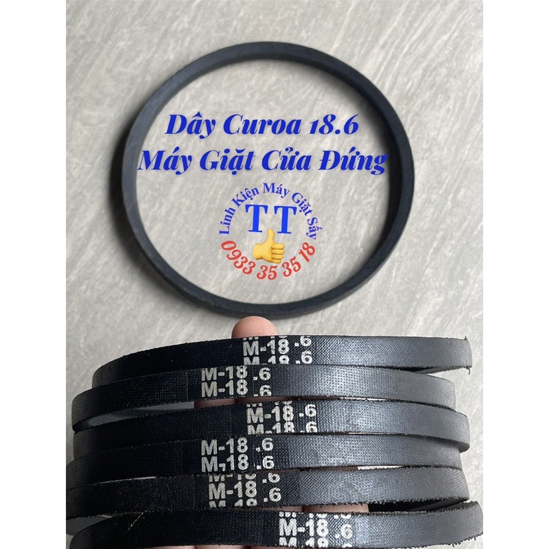 [HCM]Dây Curoa 18.6 máy giặt cửa đứng