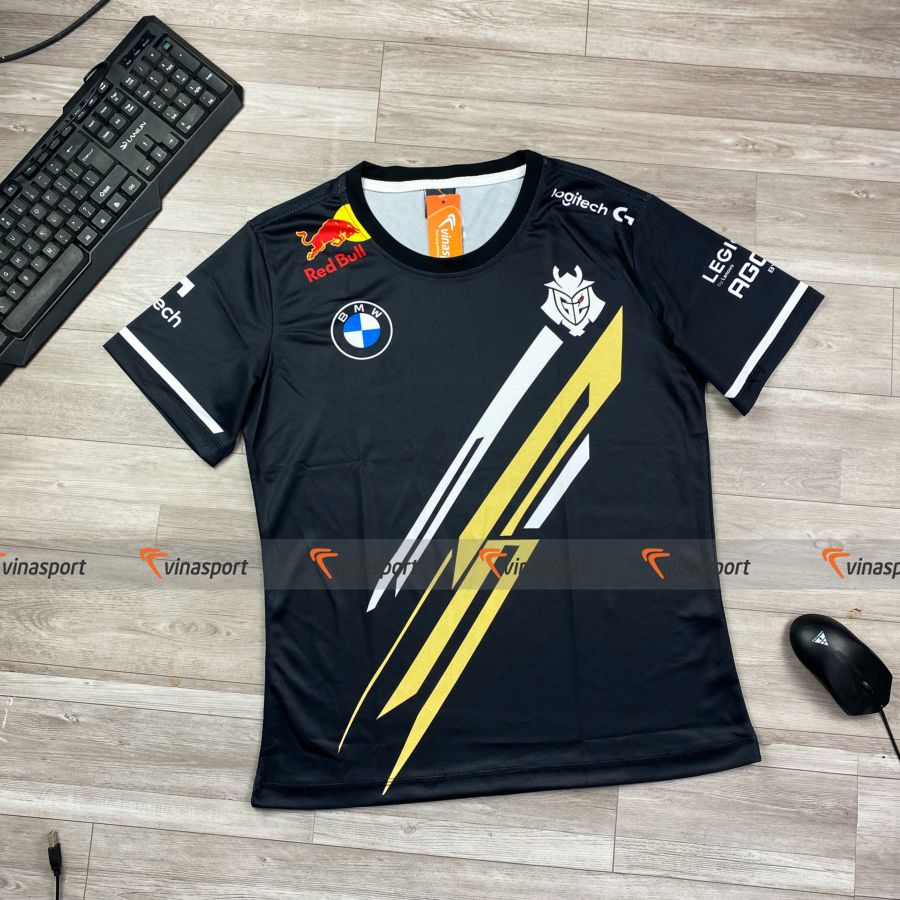 Áo thun game thi đấu esports g2 msi 2022