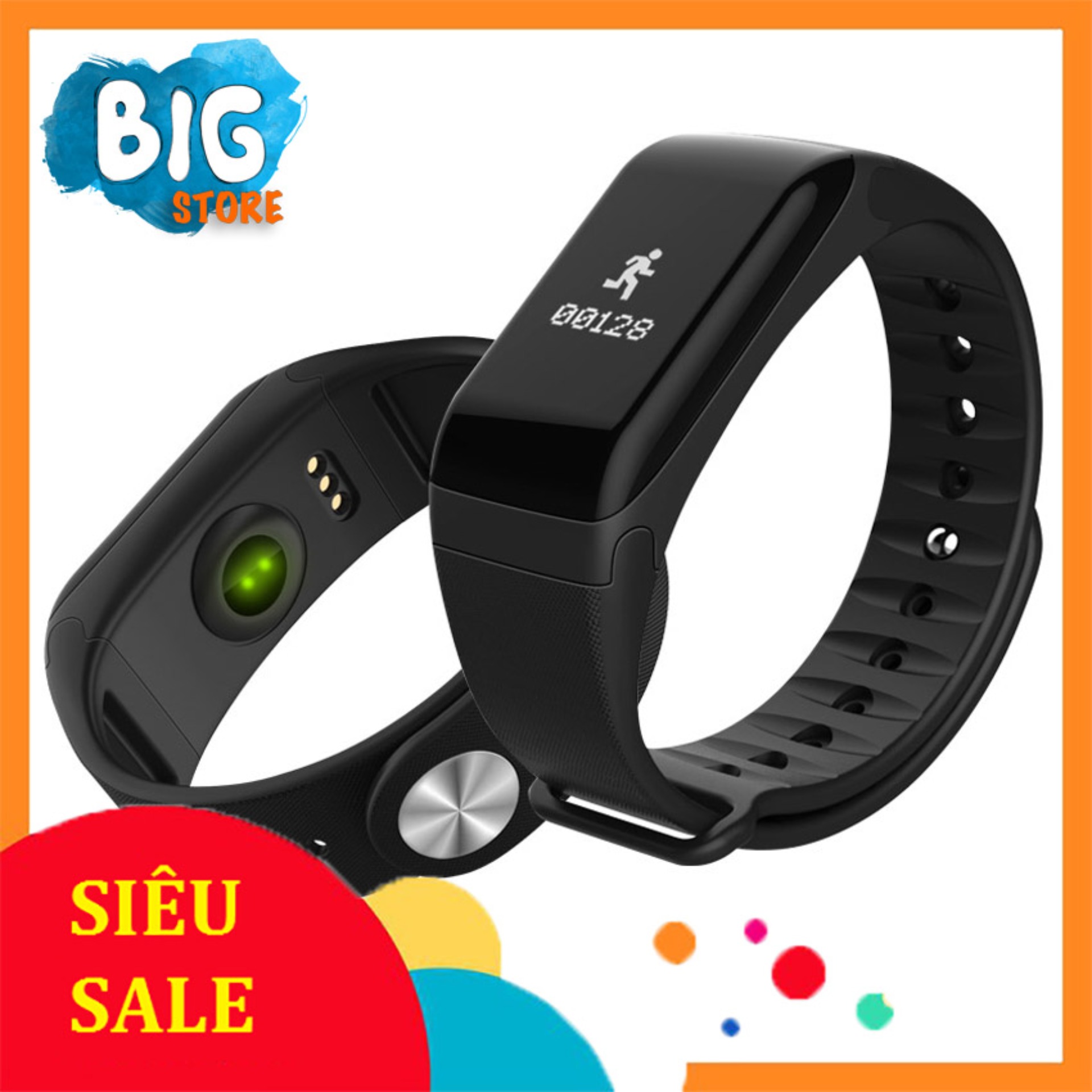 Vòng đeo tay thông minh WEARFIT C1 PLUS Màn Hình Màu Cảm Ứng, kết nối điện thoại - Đồng minh chống nước, Đồng hồ thông minh trẻ em, Đồng hồ thông minh có wifi, Đồng hồ thông minh giá rẻ, Vòng tay thông minh
