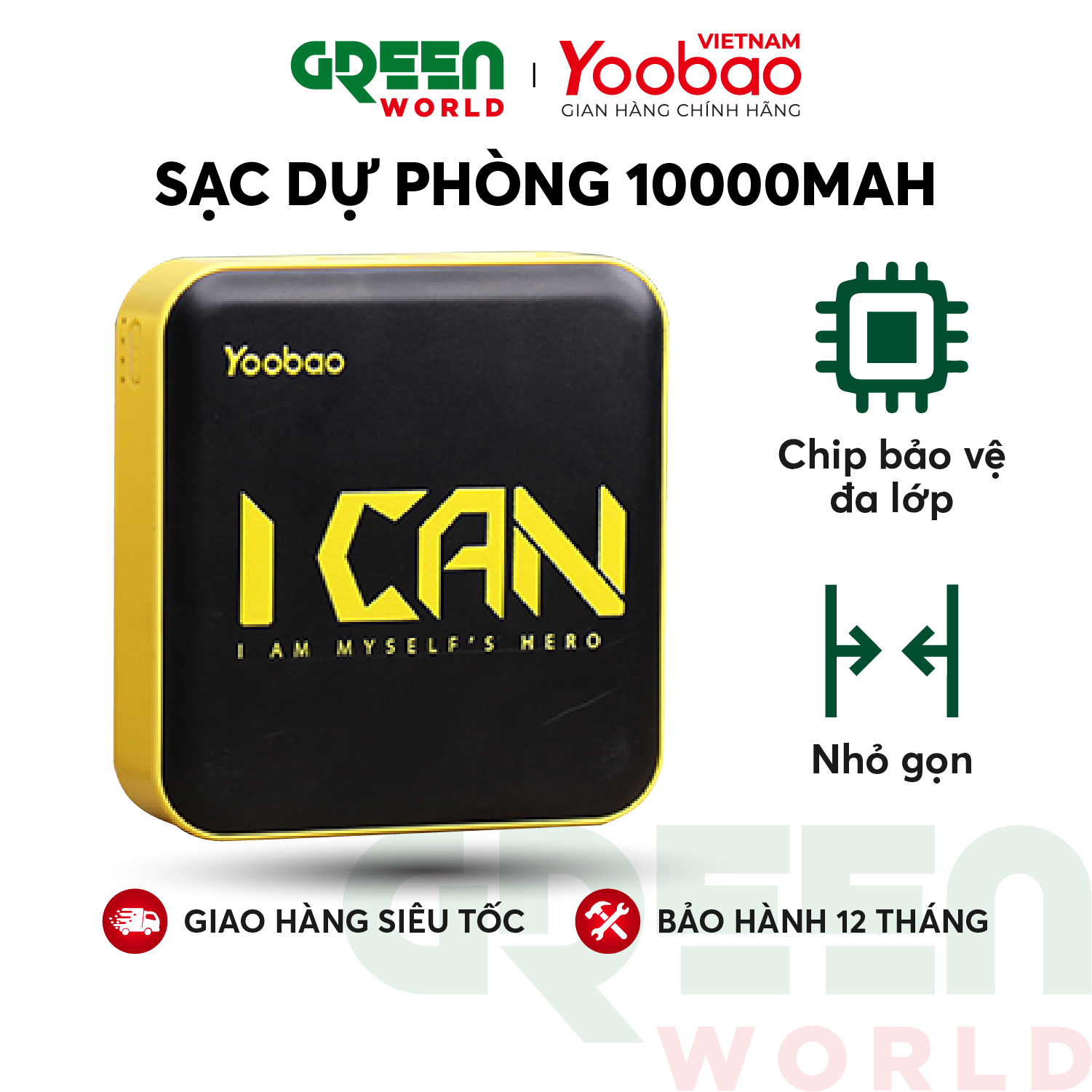 SẠC DỰ PHÒNG YOOBAO YB-6024 10000mAh