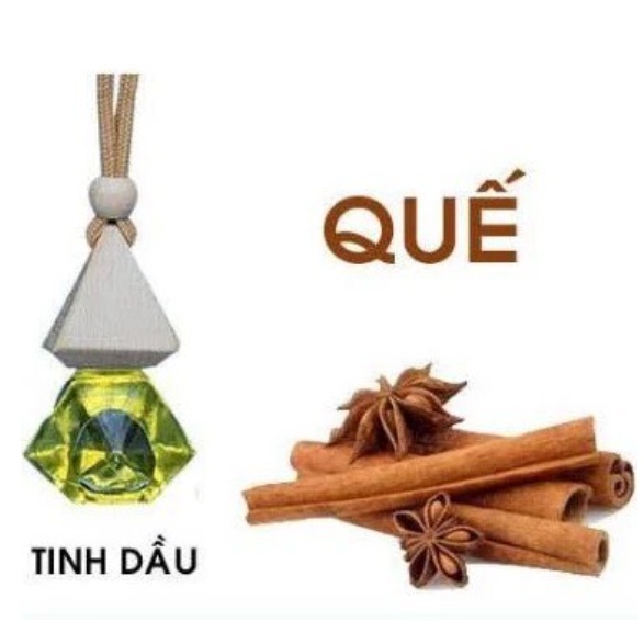 Tinh dầu treo xe ô tô hương quế