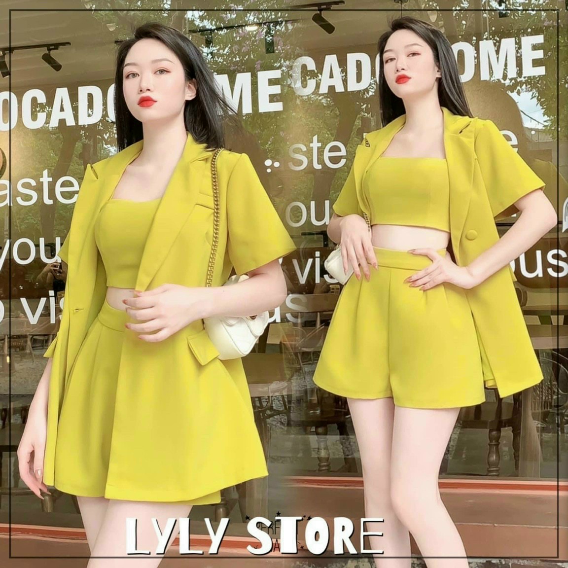 Sét bộ nữ thời trang cao cấp