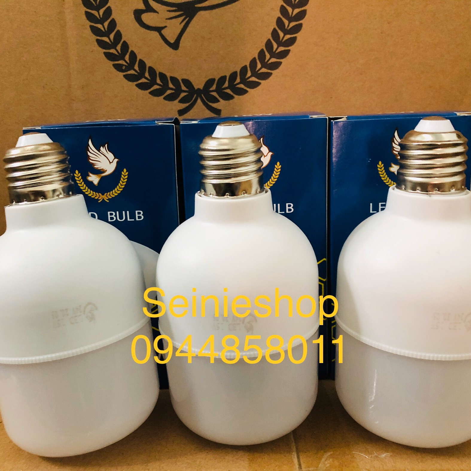 Bộ 3 bóng đèn led 15w siêu sáng