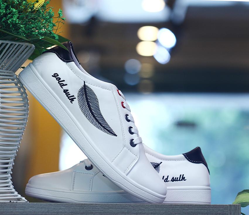 Giày thể thao, GIày sneaker nam, Giày sneaker nam xu hướng mới mã M10 đen.