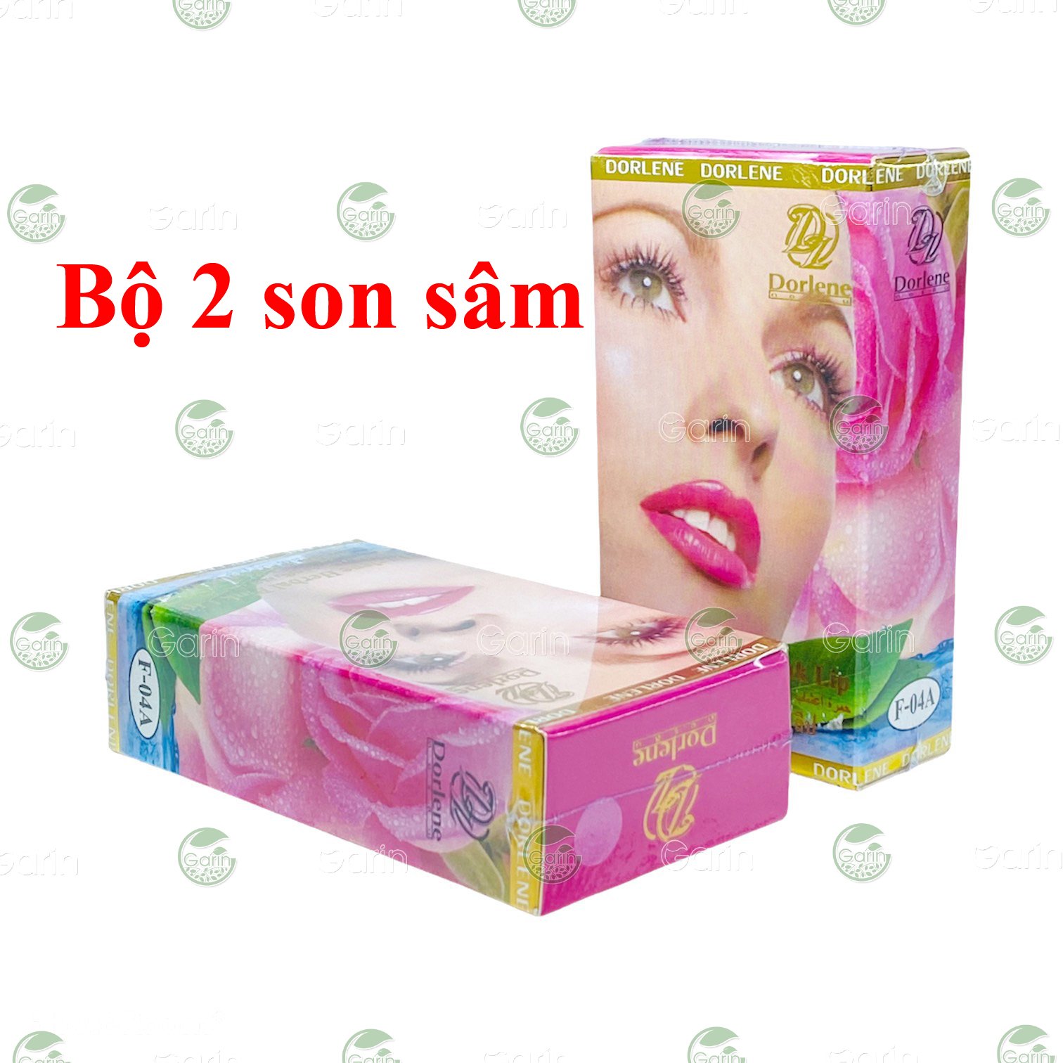 Bộ 2 cây son sâm giảm thâm môi Dorlene Thái Lan giúp dưỡng ẩm môi bảo vệ môi khỏi các tác nhân gây hại cho môi luôn hồng hào và mềm mịn