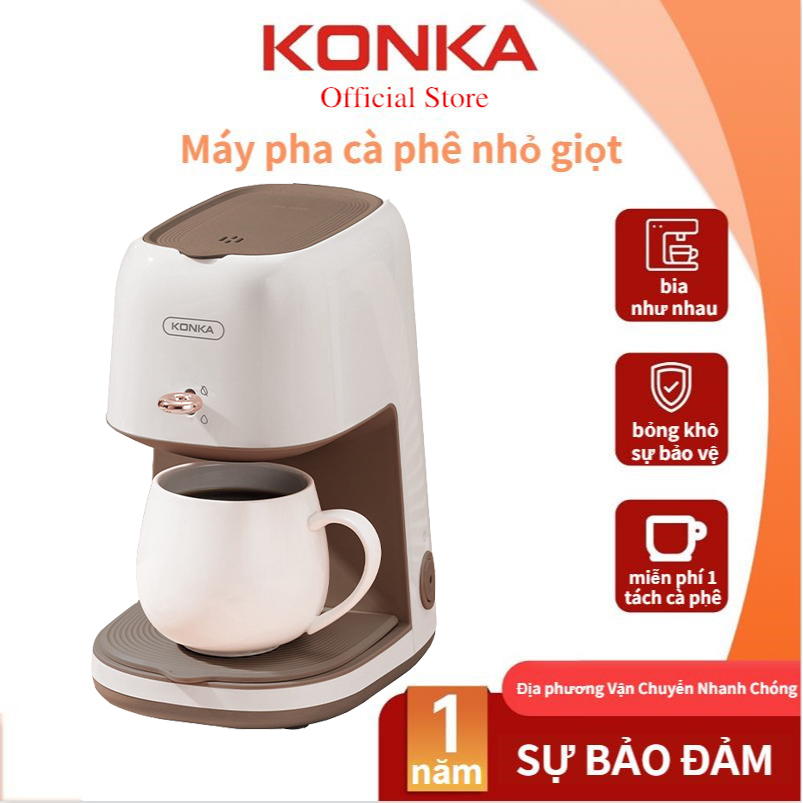 KONKA Máy Pha Cà Phê Bán Tự Động mini KKFJ-2501M máy pha cafe tự động mini coffee maker machine	máy pha cà phê tự động máy pha cà phê mini gia đình