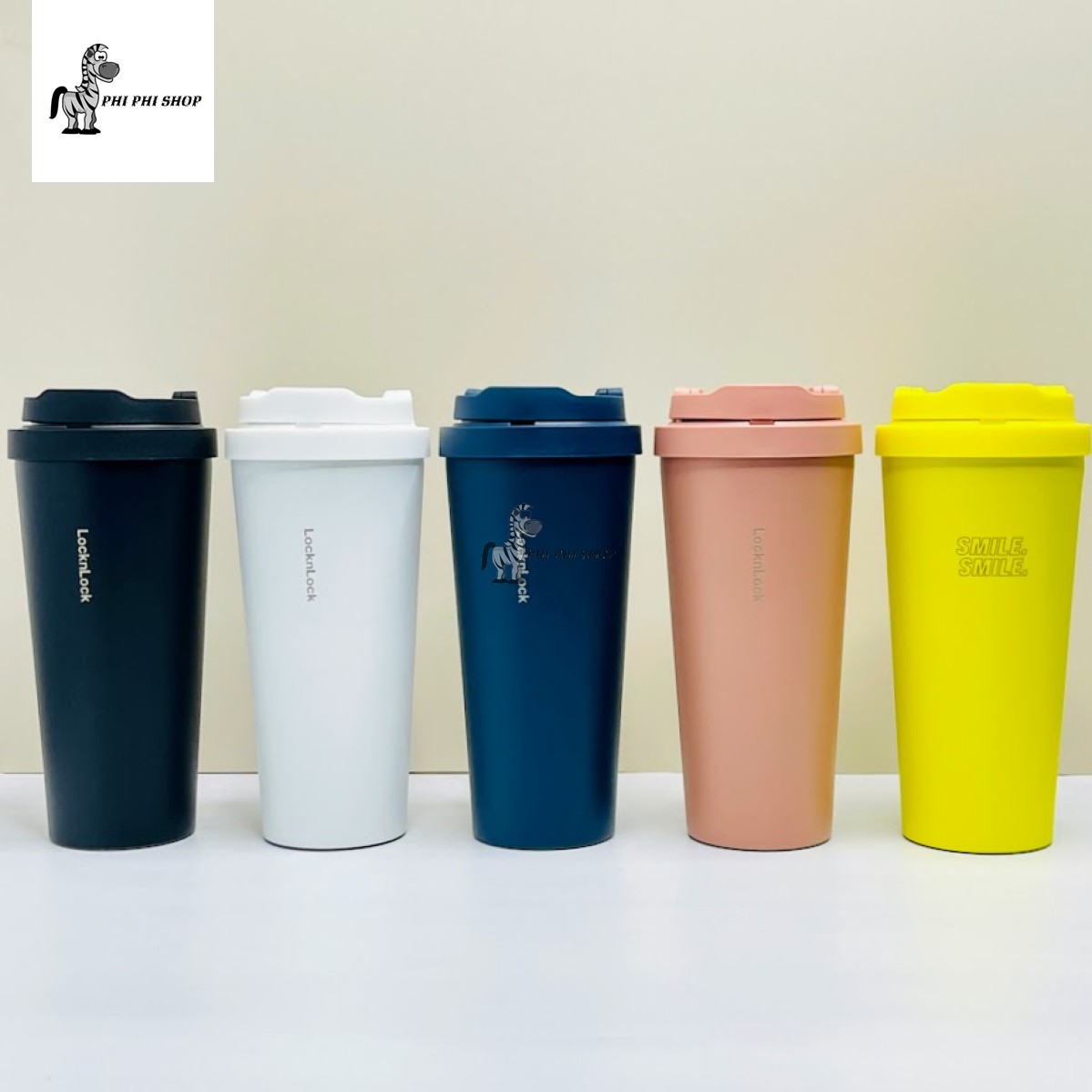 Ly giữ nhiệt lock&lock energetic one-touch tumbler 550ml lhc3249