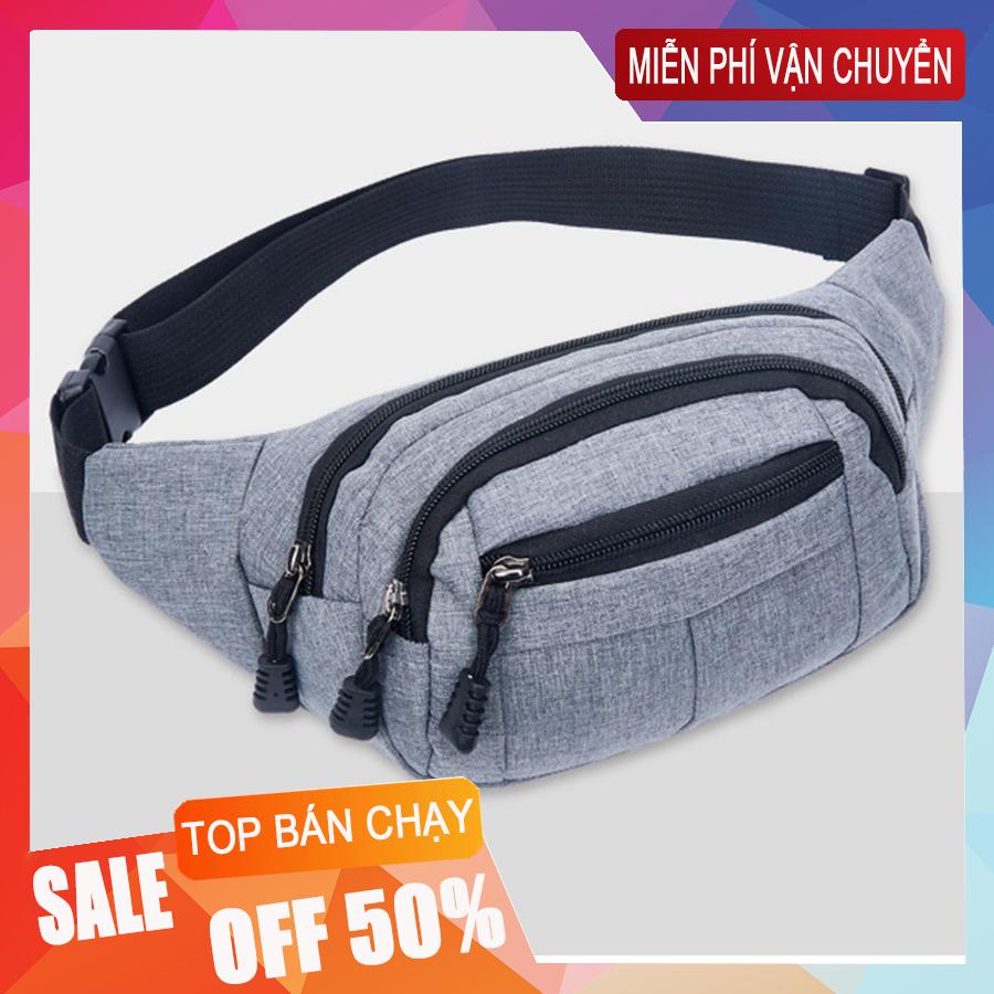 [ TOP BÁN CHẠY ] Túi đeo bụng, Túi đeo hônng chạy bộ thể thao cao cấp, đeo chéo thời trang phong cách Hàn Quốc