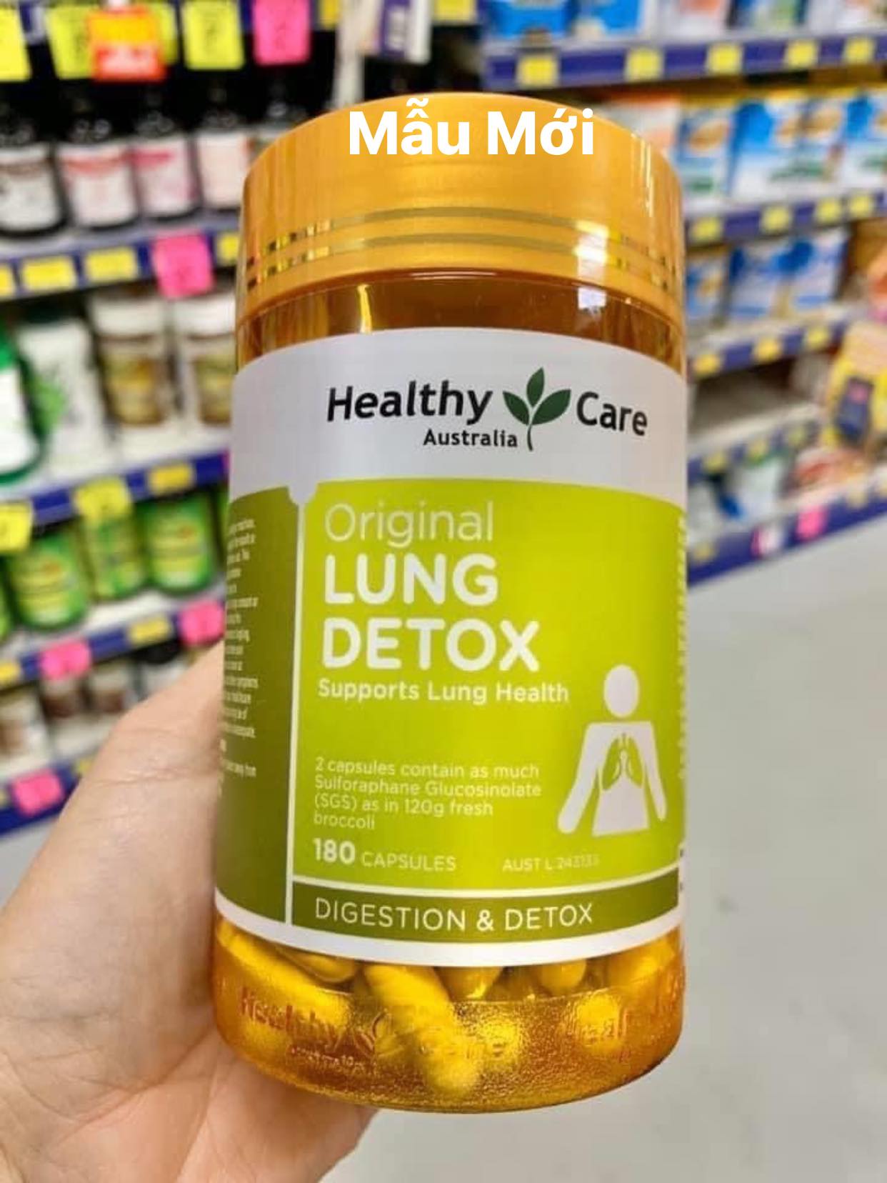 Bổ phổi Lung detox Healthy Care