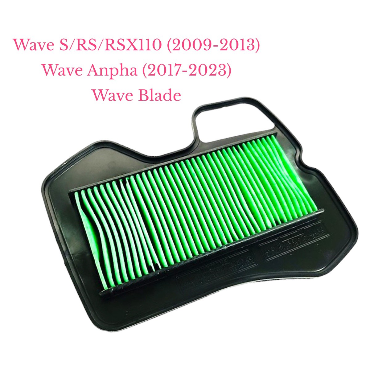 Lọc gió xe Wave S110 RS RSX 110 (2009 - 2013) Wave Blade 110 Wave A (2017-nay) lọc bụi tốt xe vận hành tiết kiệm nhiên liệu