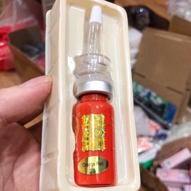 Mực berlin phun mày môi mí, mực berlin chính hãng tem đổi màu chống hàng giả