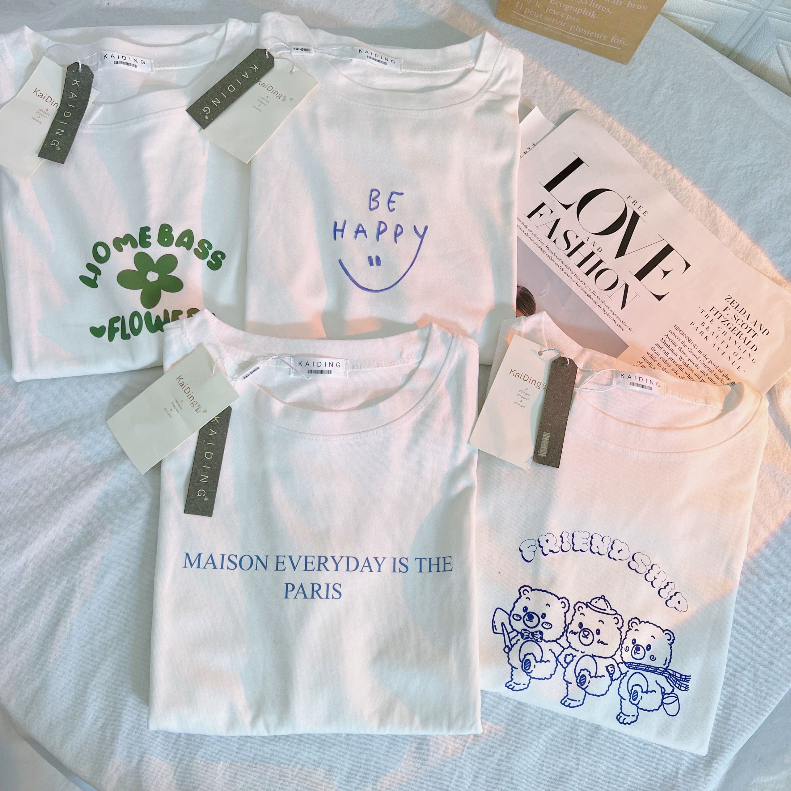 Áo thun nam nữ Crys-T House vải cotton khô lᴏại 1 tay lỡ form rộng hình in siêu nét