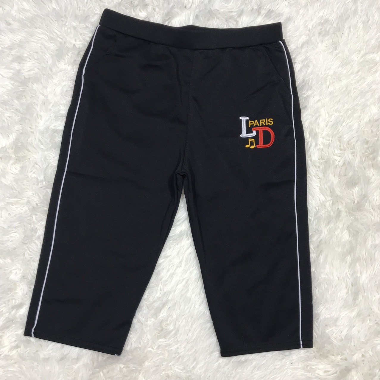 Quần lửng nữ legging chạy viền form ôm tôn dáng - Quần thun ôm nữ chất cotton co giãn mềm mịn