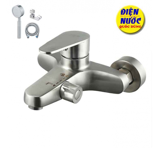 Bộ củ sen tắm nóng lạnh inox 304 loại tốt