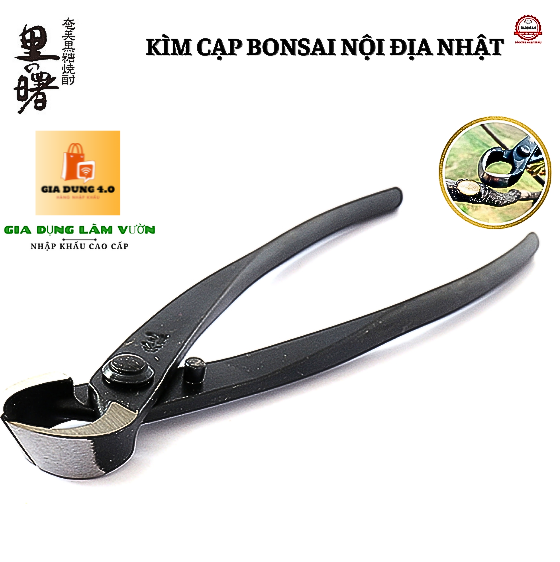 Kìm cạp bonsai, cạp tròn cạp xéo hàng nội địa NHẬT BẢN bằng thép không gỉ