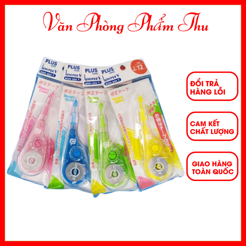 Ruột bút xóa kéo wh-105t plus - ruột bút xoá kkéo plus - ruột bút xoá kéo plus hàng chính hãng nhật bản♻️văn phòng phẩm thu