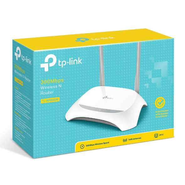 Bộ phát wifi tplink 300mbps 2 ăng ten 840n